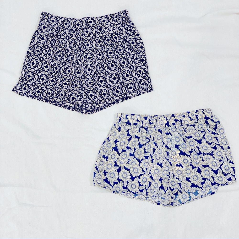 2 Pairs of Floral Shorts. NWT/NWOT.